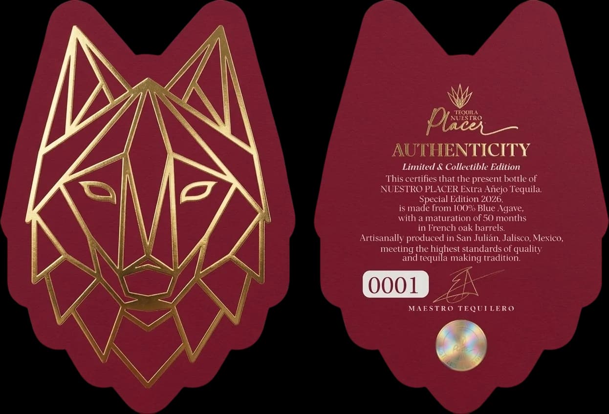 Certificado de autenticidad Nuestro Placer